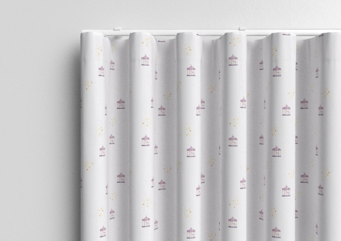 Merrily, Merry Small Violet - Made to Measure Curtains - Image 13